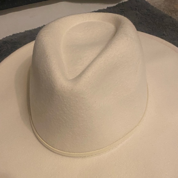 Stylish Cream Women’s Cowboy Hat - One Size - Sonoma Goods For Life - Like New! - Picture 4 of 7